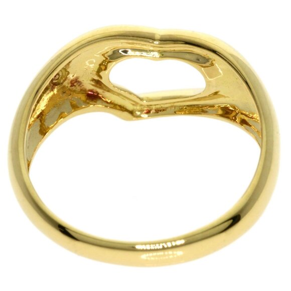TIFFANY 18k Gold Heart Ring - Picture 4 of 9